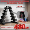 COZONY Dumbbell Rack Stand Only, Heavy-Duty Steel Weight Rack, Rubber Guards & Non-Slip Base - 3 of 4
