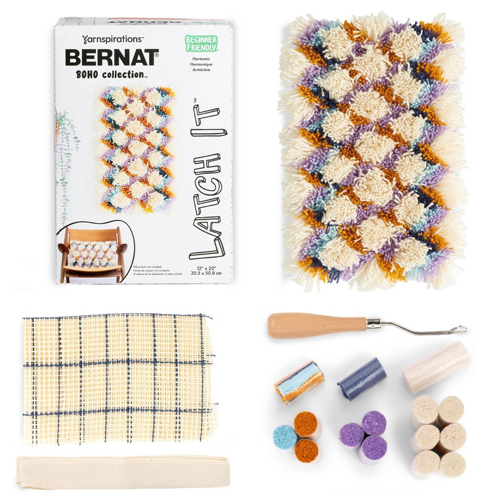 Bernat Latch It Boho Harmonic