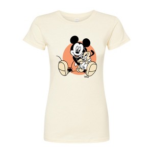 Women's - Disney - Mickey Mouse Fitted Graphic T-Shirt - 1 of 3