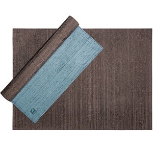 Togas Jolie Turquoise/Brown Placemat Rectangular - 1 of 4