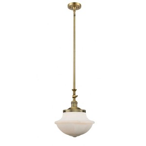 Oxford - 1 Light Mini Pendant In Traditional Style-15 Inches Tall and 11.75 Inches Wide - 1 of 1