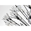 Elegant Lighting Vera 100 - Light Chandelier in  Black - 4 of 4