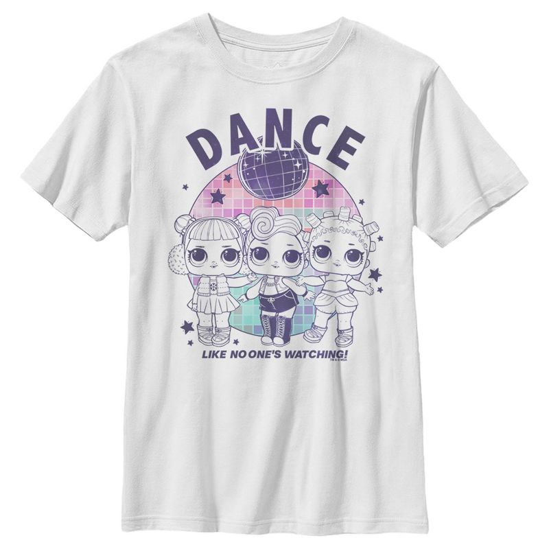 Boy's L.O.L Surprise Disco Dance Like No One's Watching T-Shirt, 1 of 5