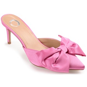 Journee Women's Tiarra Medium and Wide Width Evening Pumps - 1 of 4