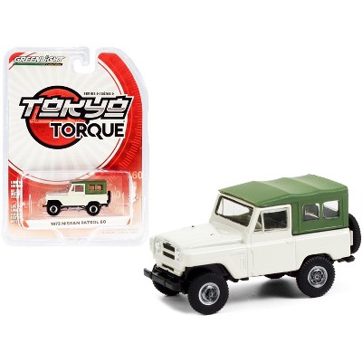 1973 Nissan Patrol 60 Tan with Green Top "Tokyo Torque" Series 9 1/64 Diecast Model Car by Greenlight
