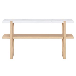 NicBex 54"Console Table with Open Storage Shelf Narrow Long Entryway Table with for Entryway,Hallway,Living Room - 1 of 4