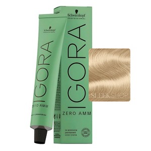 Schwarzkopf Professional Igora Zero AMM Ammonia-Free Permanent Color Creme - Hair Dye Haircolor - 1 of 3