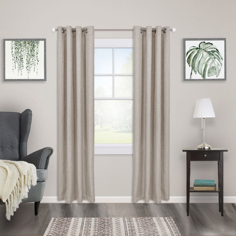 Kenney Walden 5/8" Standard Decorative Window Curtain Rod, 3 of 5