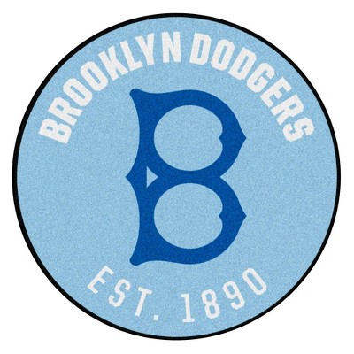 MLB Los Angeles Dodgers 27"x27" 1944 Retro Collection Roundel Rug