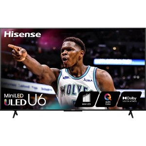 Hisense 55U6N 55 inch Class U6 Series Mini-LED ULED 4K Smart Google TV - 1 of 4