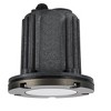 Elegant Lighting Outdoor 12V Cast Brass well light 5.25 inch Wide x 6.75 inch High in Dark Bronze - 3 of 4