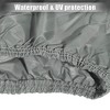 Unique Bargains Green Waterproof Outdoor Sun Rain Resistant Golf Cart Protective Cover Polyester Fabric - 4 of 4