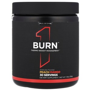 Rule One Proteins Burn™, Thermo Weight Management, Peach Mango, 7.41 oz (210 g) - 1 of 2