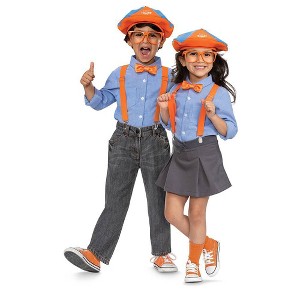 Moonbug Kids' Blippi Halloween Costume Accessory Kit One Size Fits Most: Includes Hat & Glasses - 1 of 4