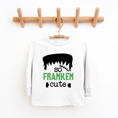 The Juniper Shop So Franken Cute Glitter Youth Long Sleeve Tee