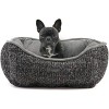 Nandog Pet Gear Reversible Luxury Micro Plush Dog Knit Bed - Dark Gray (25 X 21in) - 3 of 3