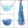 Unique Bargains Home Microfiber Absorbent Reusable Cleaning Cloth 8 Packs - 4 of 4