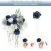 Unique Bargains Silk Mix Artificial Flower Combo Set with Stem - image 4 of 4