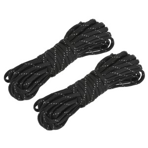 Unique Bargains 7 Strand Cord Nylon Reflective Guy Rope for Camping Hiking 2 Pcs - 1 of 3
