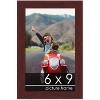 PosterPalooza | Photo Size Classic Modern Brown Frame - UV Acrylic, Foam Board Backing, Hanging Hardware - 3 of 4