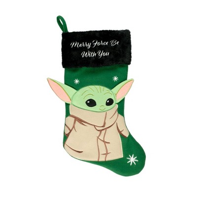 Star Wars - Baby Yoda Applique Christmas Stocking