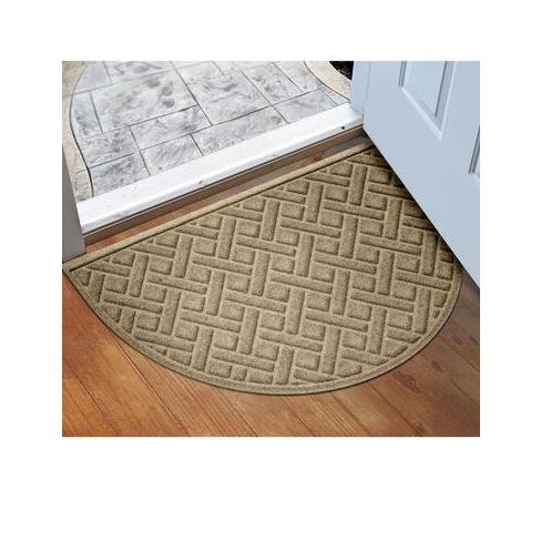 Half Round Lattice Water Glutton Door Mat 24 X 39 Gardener S