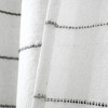 Lush Décor Ombre Stripe Yarn Dyed Cotton Blend Window Curtain Panels Gray/Multi 40x108 Set - 4 of 4