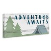 Stupell Industries Adventure Awaits Camping Scene, 30" x 13" - 3 of 4