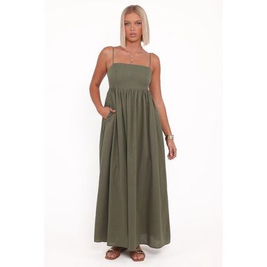 Petal and Pup Women's Odessa Maxi Dress - Palm Green XL : Target