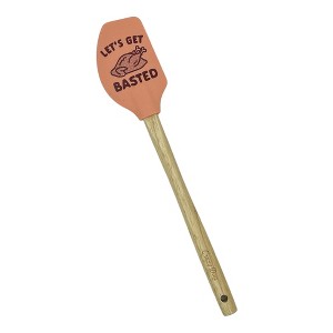 Holiday Spatulas Funny Cute Thanksgiving Xmas Season Cooking Utensils - Crazy Dog Spatula Get Basted - 1 of 4