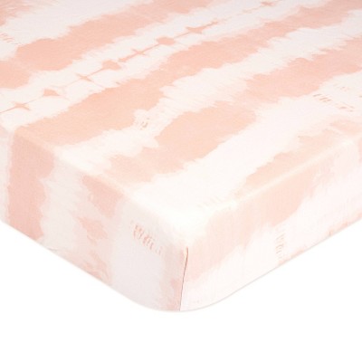 Image of Crane Baby Cotton Sateen Fitted Crib Sheet - Parker Tie-Dye