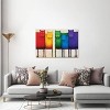 Rainbow Cats by Daniel Patrick Kessler Unframed Wall Canvas - iCanvas - 3 of 3