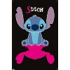 Trends International Disney Lilo and Stitch: Simply Stitch - Pink Shadow Unframed Wall Poster Prints - 4 of 4