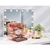 Sorbus Acrylic Makeup Organizer Case for Cosmetics Make Up & Jewelry - 2 of 4