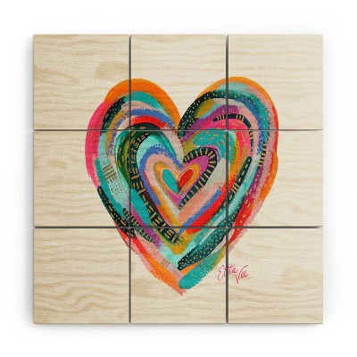 12 x 18 x 1.5 Art Heart II by EttaVee Unframed Wall Canvas - iCanvas