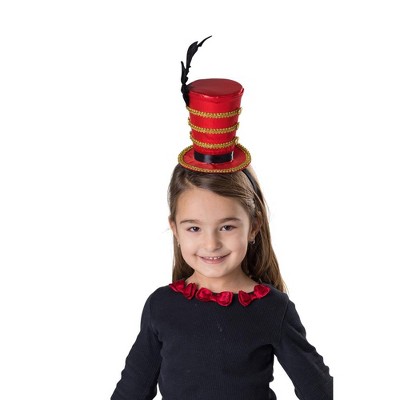 Dress Up America Ringmaster Hat for Girls - Showman Headband Hat - Circus Costume Accessory