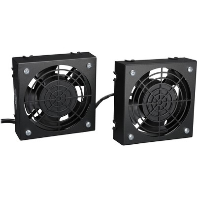 Tripp Lite Wallmount Rack Enclosure Cooling Roof Fan Kit 120V 5-15P - 2