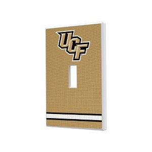 NCAA Big 12 Universities Stripe Hidden-Screw Light Switch Plate for Single Toggle - 1 of 4