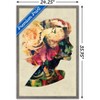 Trends International Floral Portrait of Woman Framed Wall Poster Prints - 3 of 4