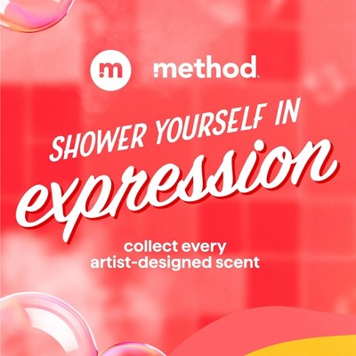 Method Limited Art Collection San Francisco Body Wash - Marshmallow and Strawberry - 18 fl oz