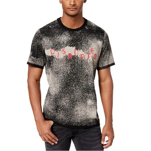 I.N.C International Concepts Mens Disrupted Graphic T-Shirt, Black, Small - 1 of 1