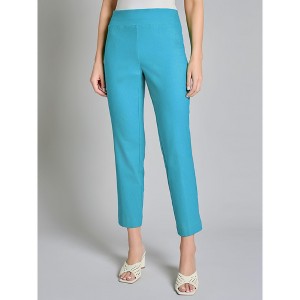 Jones New York Solid Stretch Pull-On Straight Leg Pant - 1 of 3