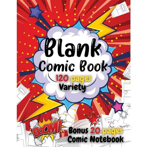 BLANK COMIC BOOKS for KIDS - KDP Graphic by GRAPHIC TRAFFIC