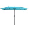 Sonkuki 10 x 6.5Ft Double-Sided Patio Umbrella with Large Canopy Outdoor Table Umbrella for Garden, deck and pool - 2 of 4