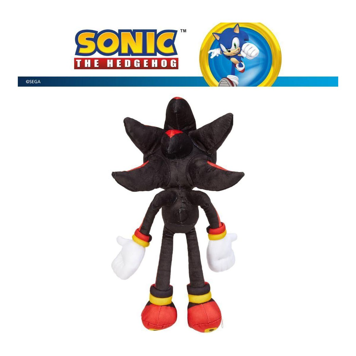 Sonic Shadow The Hedgehog Anime Plush Cuddle Pillow Buddy - thumbnail 10