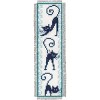 Vervaco Counted Cross Stitch Kit 2.5"X8"-Cheerful Cats On Aida - 2 of 3
