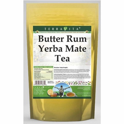 TerraVita Butter Rum Yerba Mate Tea (50 tea bags, ZIN: 548106, 3-Pack)