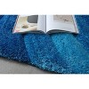 LunaLulinlk "3D Shaggy" Modern Decorative Shag Rug Hand Tufted Area Rug - 2 of 4