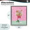 Stupell Industries Festive Gingerbread Cocktail Floating Frame Canvas Art - 4 of 4