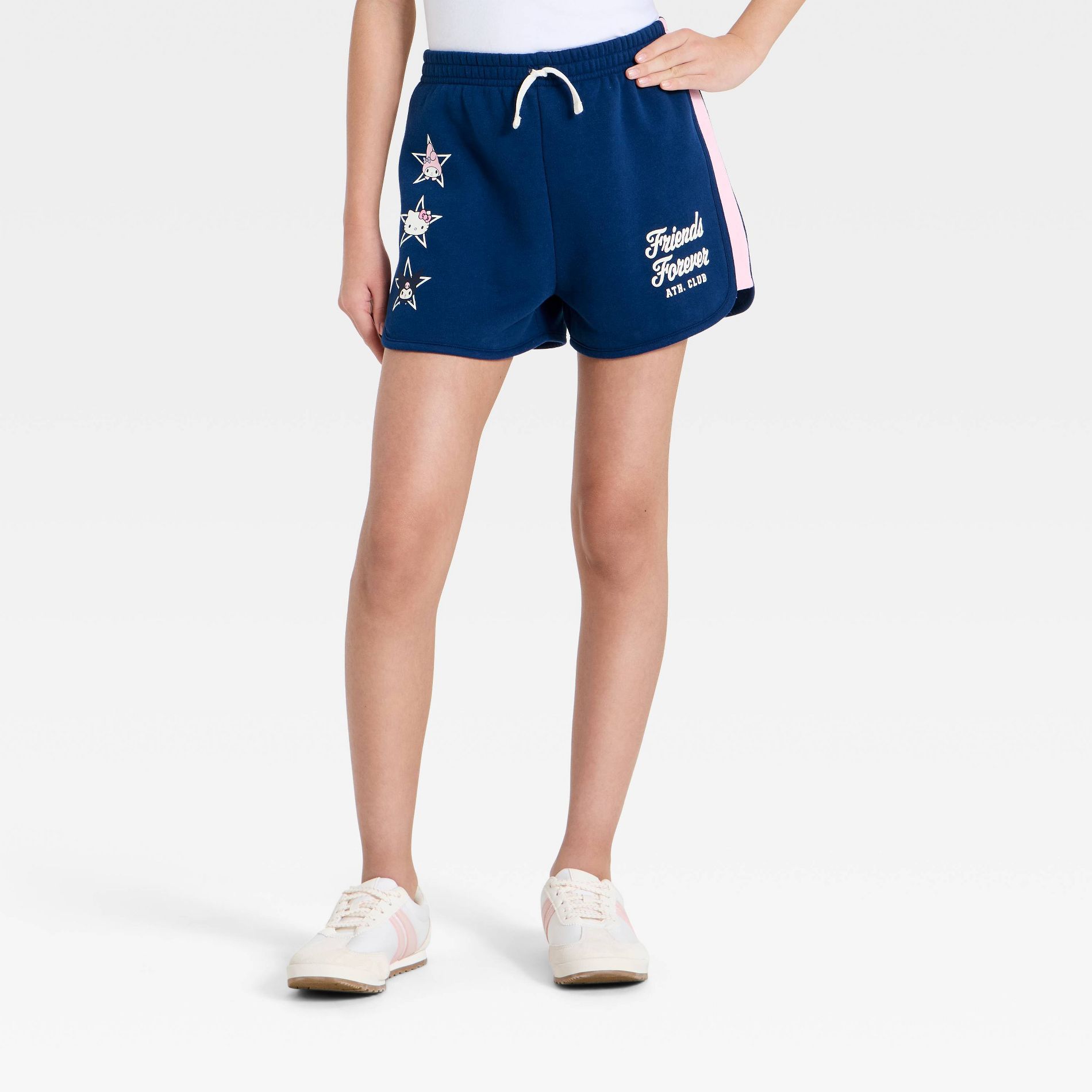Girls' Hello Kitty and Friends Fleece Shorts - Blue